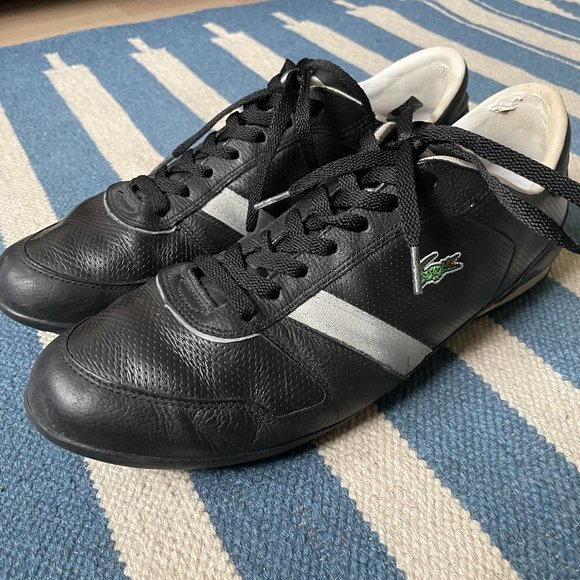 SOLD Lacoste Zepher Leather Sneakers Mens 11.5 - Picture 1 of 10